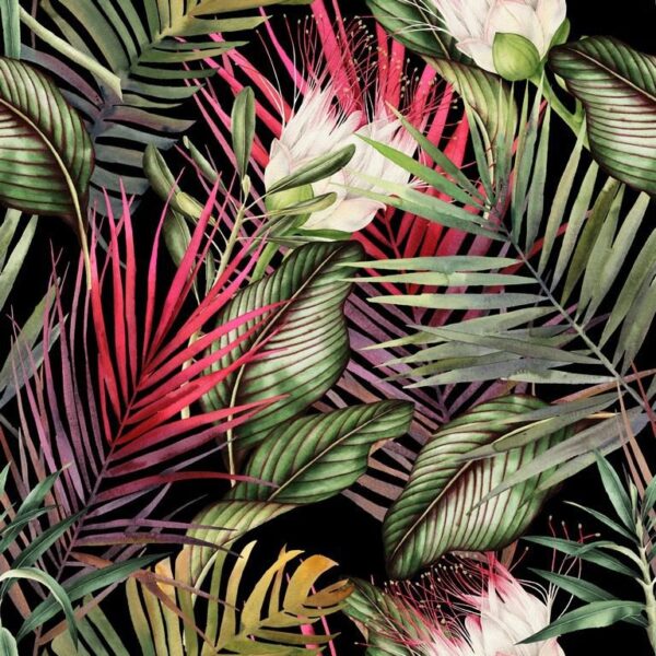 Peinture murale Texture florale