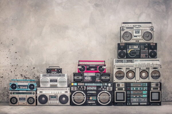 Poster XXL Radio rétro