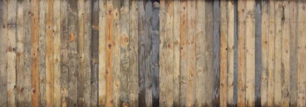 Peinture murale Mur en bois marron