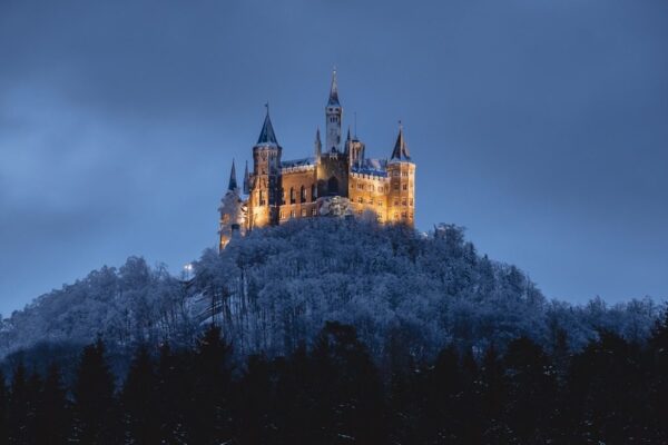 Poster XXL Château de Hohenzollern en hiver