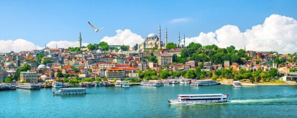 Poster XXL La Corne d'Or à Istanbul