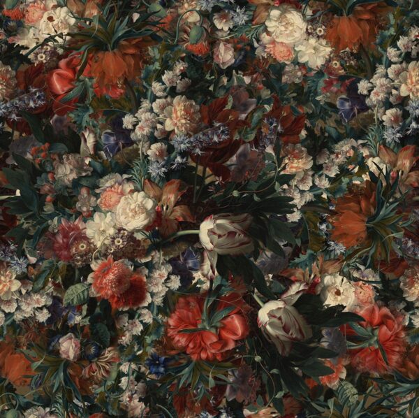 Peinture murale Fleurs peintes