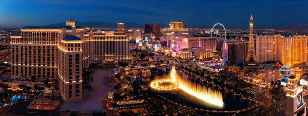 Papier peint Las Vegas de nuit