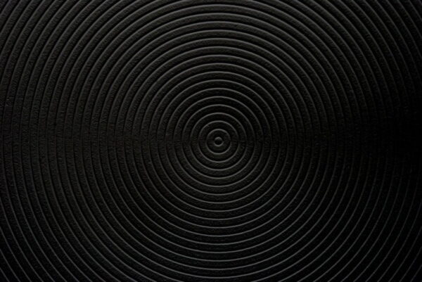 Peinture murale Spirale noire