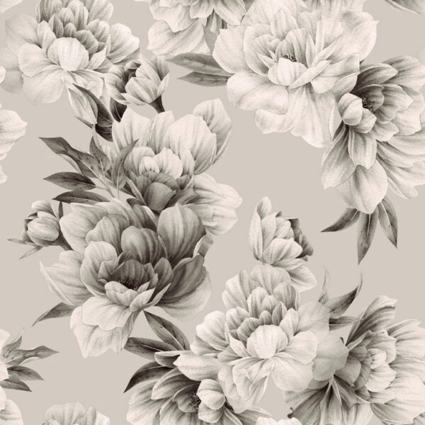 Peinture murale Texture pivoine