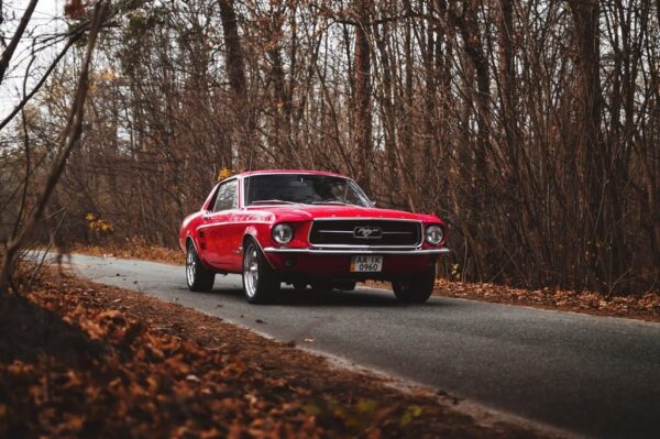 Papier peint Ford Mustang 1967