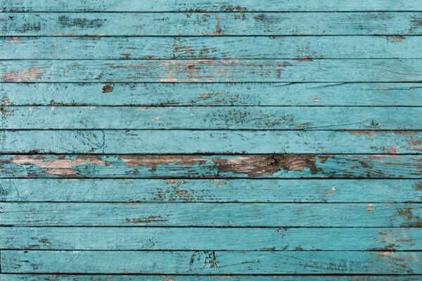 Sticker mural Planches bleues