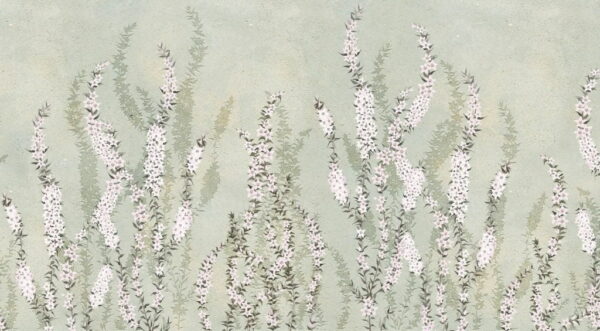 Peinture murale Fleurs délicates