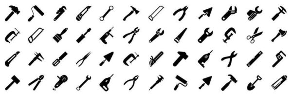 Papier peint Les outils de l'homme