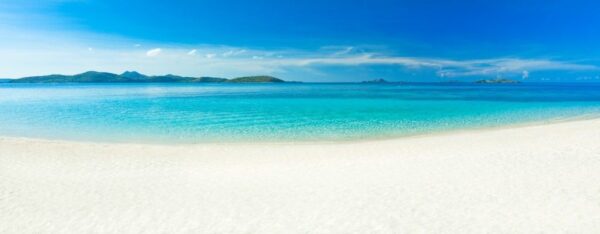 Poster XXL Plage bleue