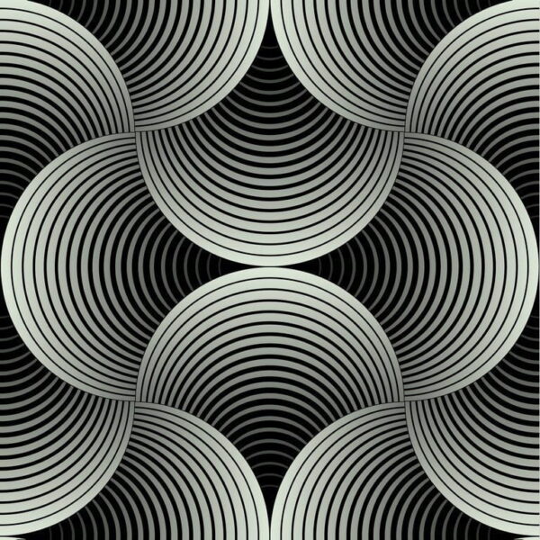 Peinture murale Ornement Géométrique