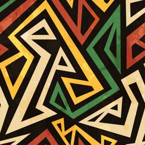 Peinture murale Motif Africain