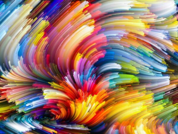 Peinture murale Palette de couleurs