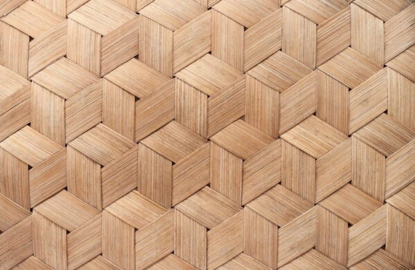 Peinture murale Parquet en bambou