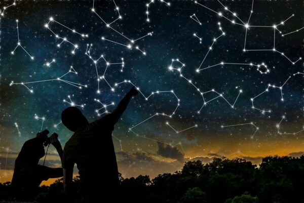 Papiers peints Constellation de la nuit
