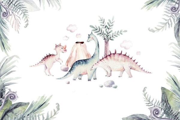 Poster XXL Dinosaures amicaux