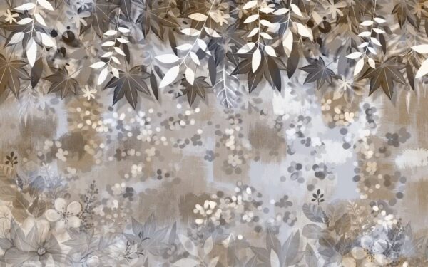 Sticker mural Feuilles d'automne qui tombent