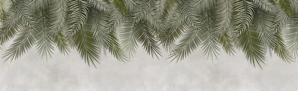 Peinture murale Branches de palmier
