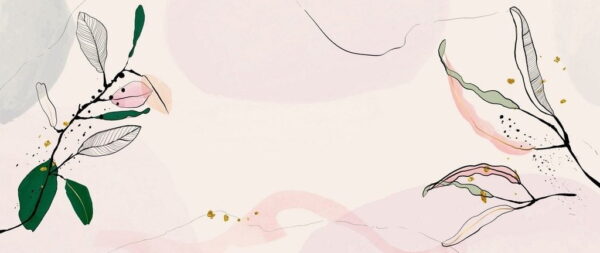 Peinture murale Dessiner des fleurs
