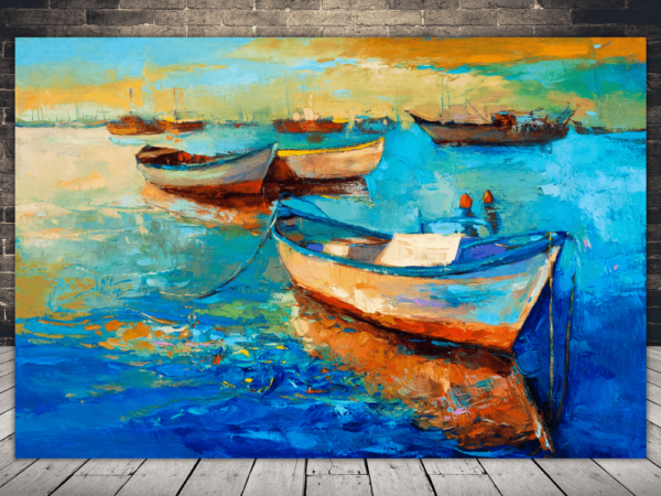 Image d'un bateau dans l'eau