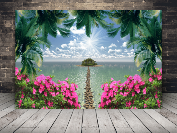 Image de l'île paradisiaque