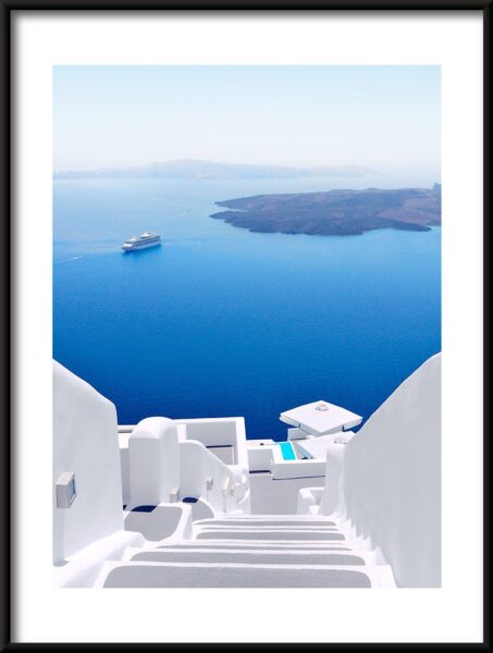 Affiche escalier blanc – Image 3