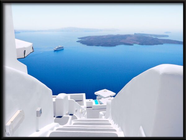 Affiche escalier blanc – Image 2