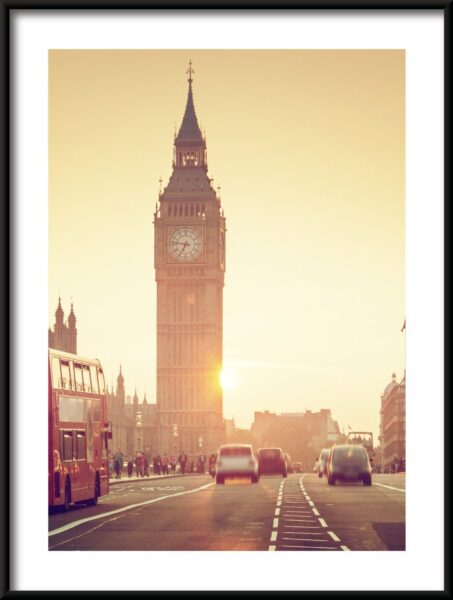 Affiche Big Ben au soleil – Image 3