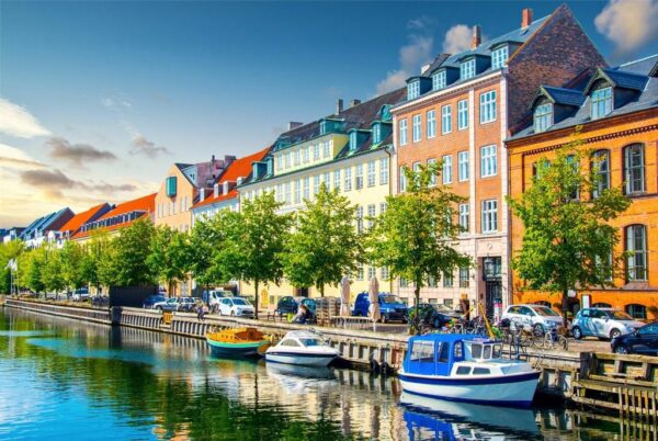 Poster XXL Rivière à Copenhague