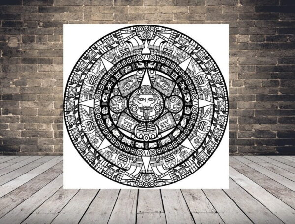 Une image du calendrier maya