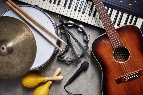 Peinture murale Composition musicale