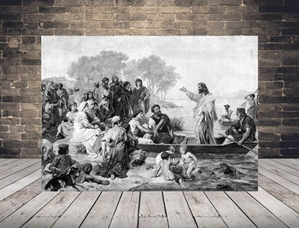 Image d'enseignement de Jésus