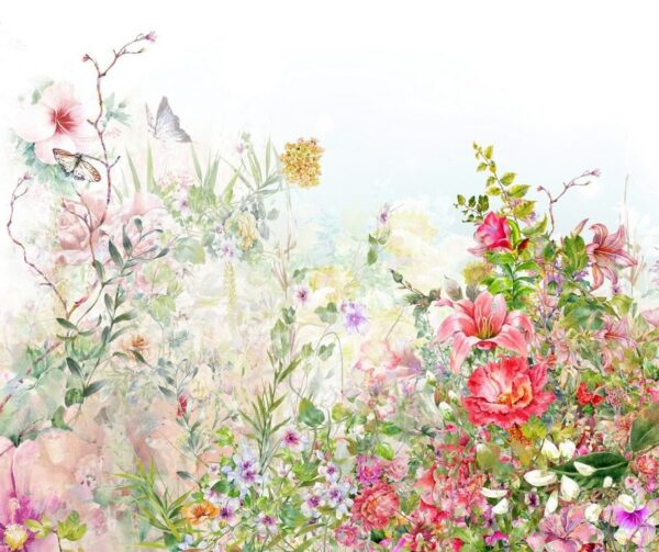 Sticker mural Fleurs sauvages
