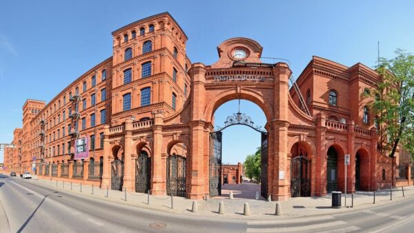 Papiers peints Manufaktura à Lodz