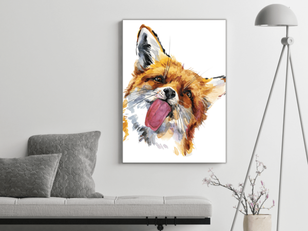 Une image d'un portrait d'un renard – Image 3