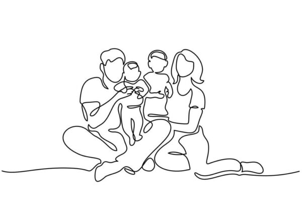 Peindre des parents avec des enfants – Image 3