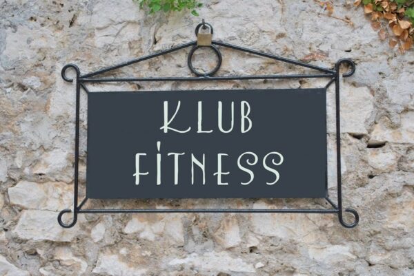 Poster XXL Club de fitness