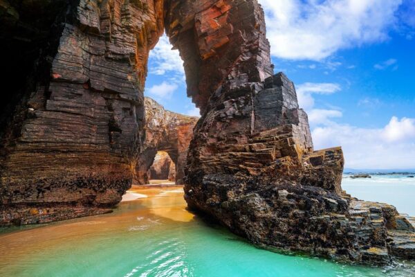 Peinture murale Plage en Espagne