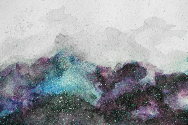 Poster XXL L'univers sur fond blanc