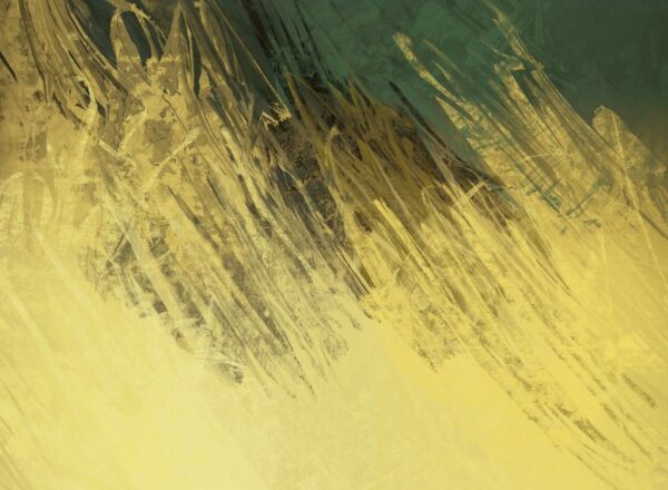 Peinture murale Herbe jaune