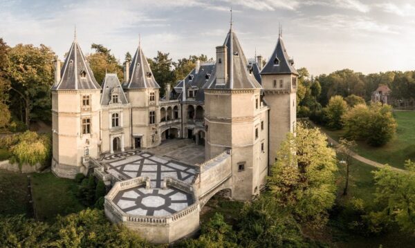 Peinture murale Château à Gołuchów