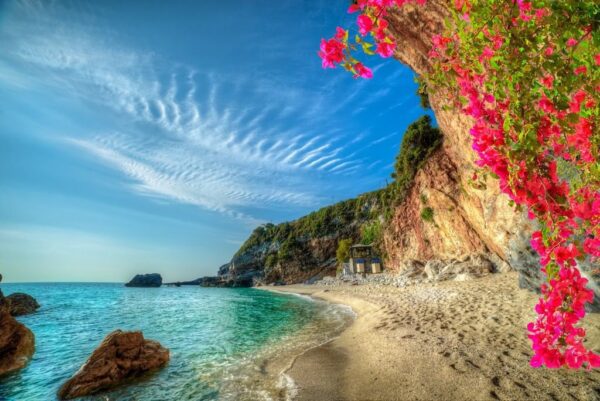 Peinture murale Paysage de vacances