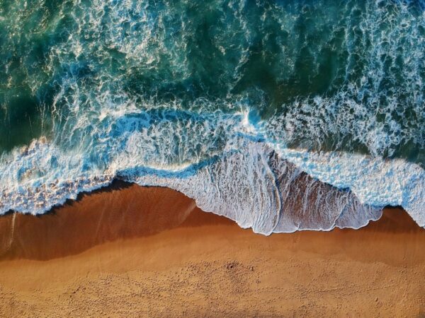 Peinture murale Mer et Vagues