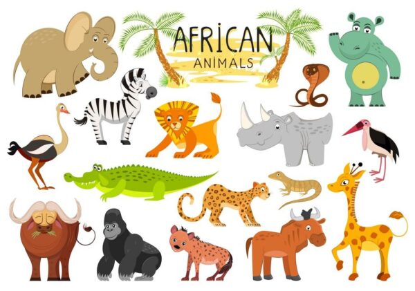 Poster XXL Animaux d'Afrique