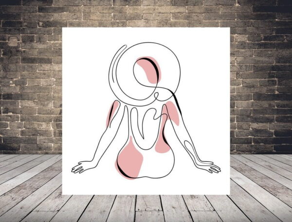 Image du dos d'une femme