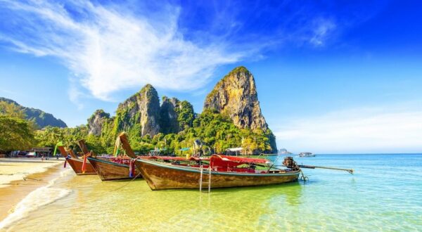Poster XXL Plage occidentale en Thaïlande