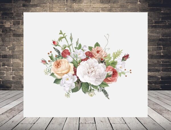 L'image d'un bouquet de mariée
