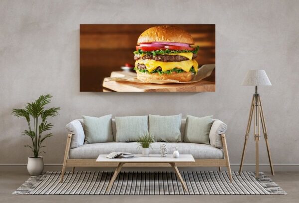 Image d'un gros hamburger – Image 2