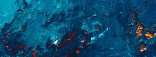 Peinture murale Abstraction nocturne