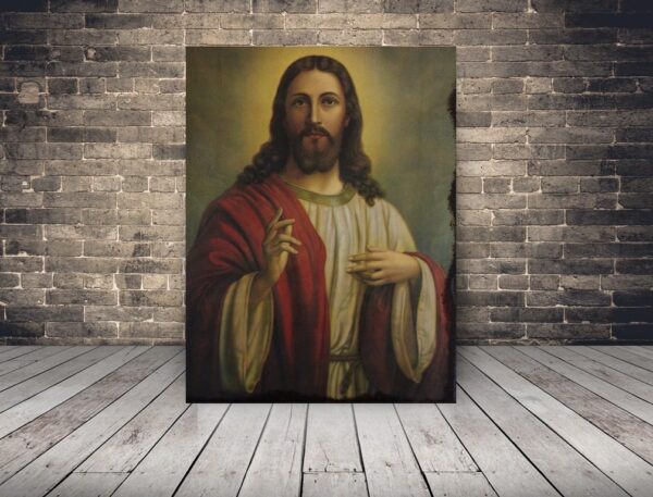 Image bénissant Jésus